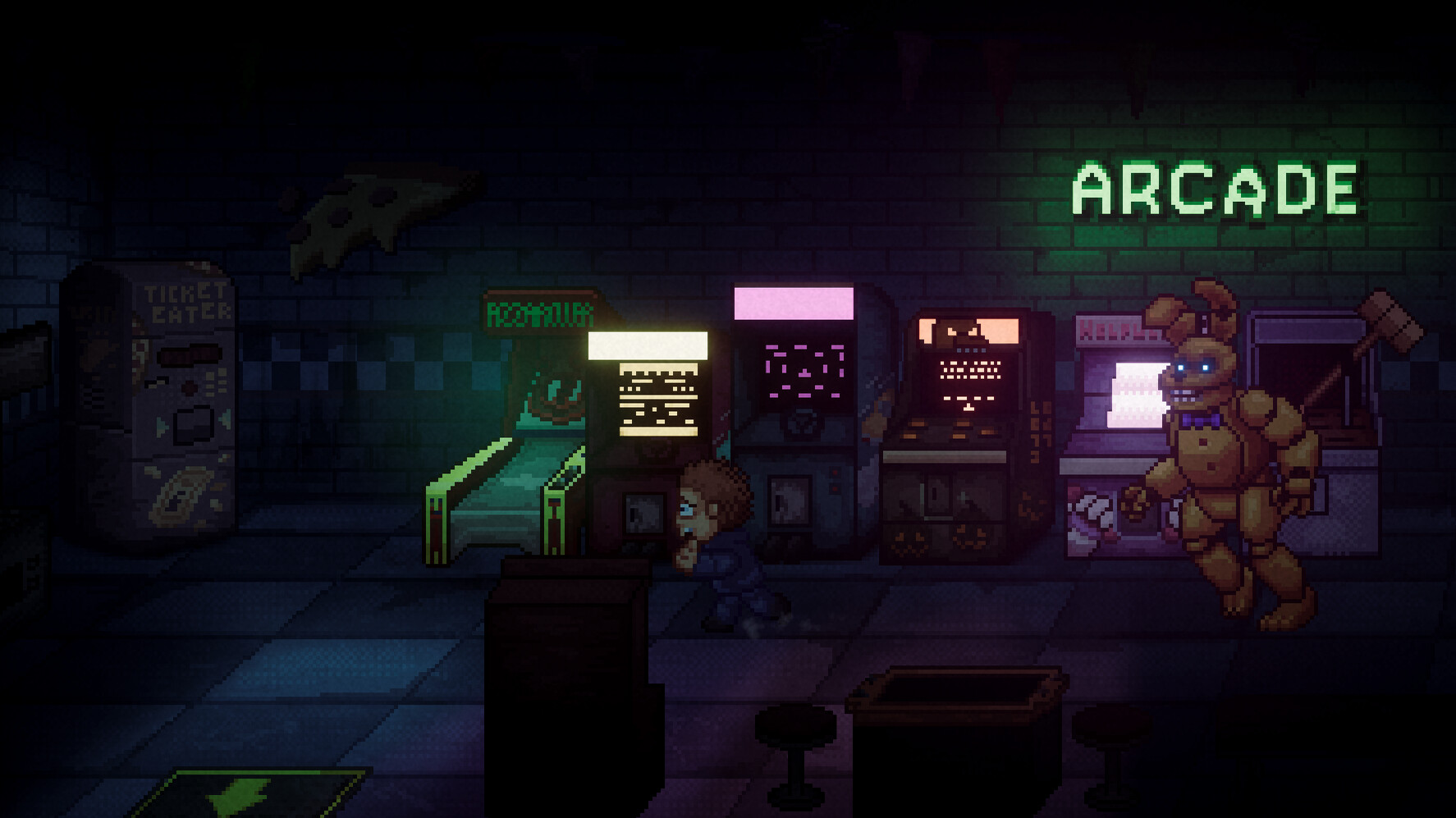 玩具熊的午夜后宫：走进深渊|v1.0.11|官方中文|支持手柄|Five Nights at Freddy's: Into the Pit|玩具熊的五夜后宫：进入深渊插图
